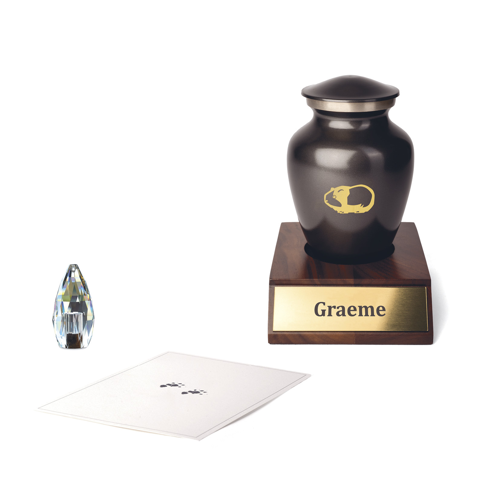 Double clearance pet urn