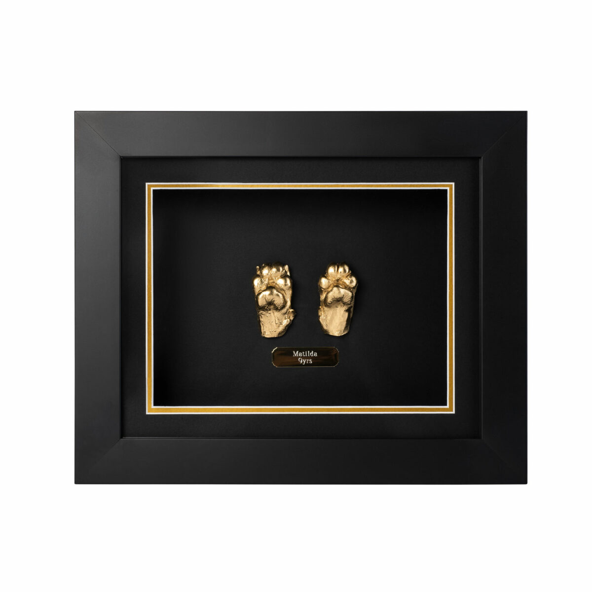 framed-paw-casting-double-paws-edenhills-pet-cremation