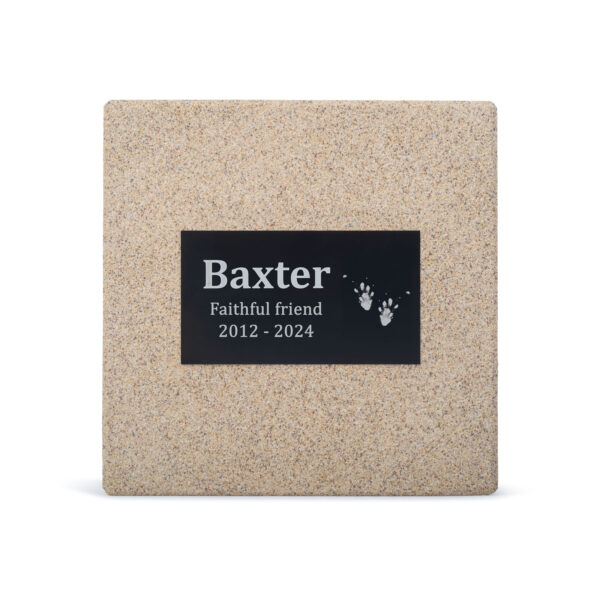 Garden Plaque Classic - Small (Sandstone) - Image 2