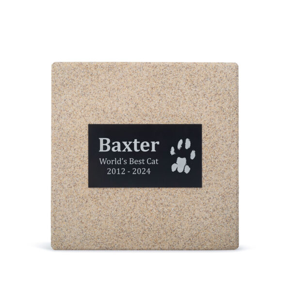 Garden Plaque Classic - Small (Sandstone)